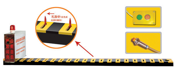 兴国县V3嵌入式闯岗自动扎胎器/阻车器